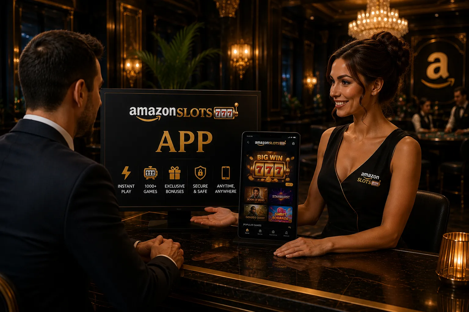 Amazon Slots mobil im Browser spielen