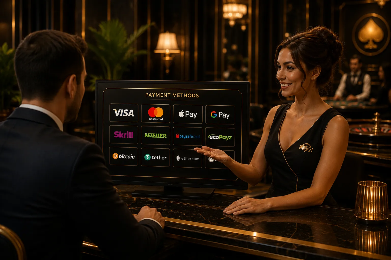Zahlungsmethoden bei Amazon Slots Casino